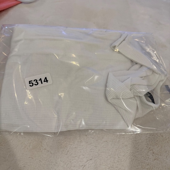 Agolde Abbie Slim Tee White 45314 - Picture 12 of 12